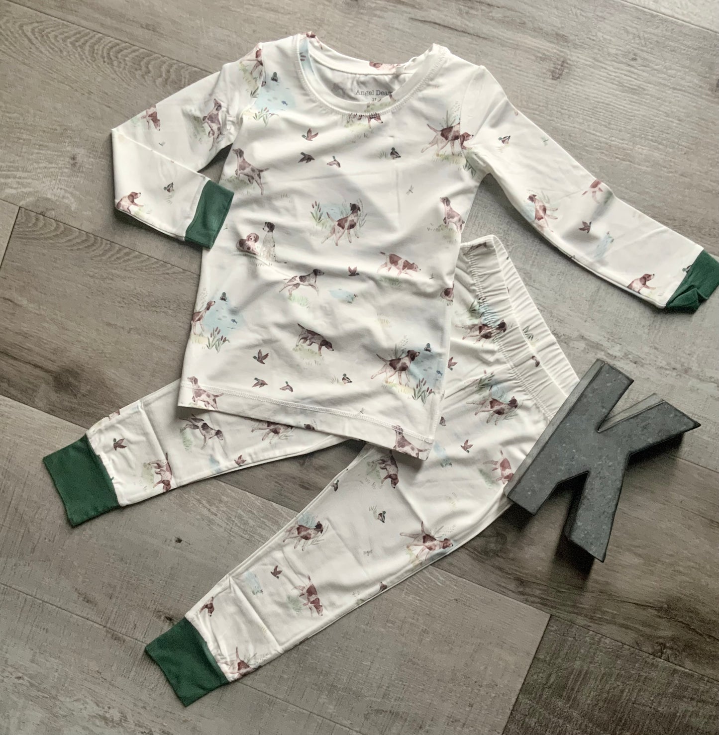 Pointer Pups Long Sleeve Pjs