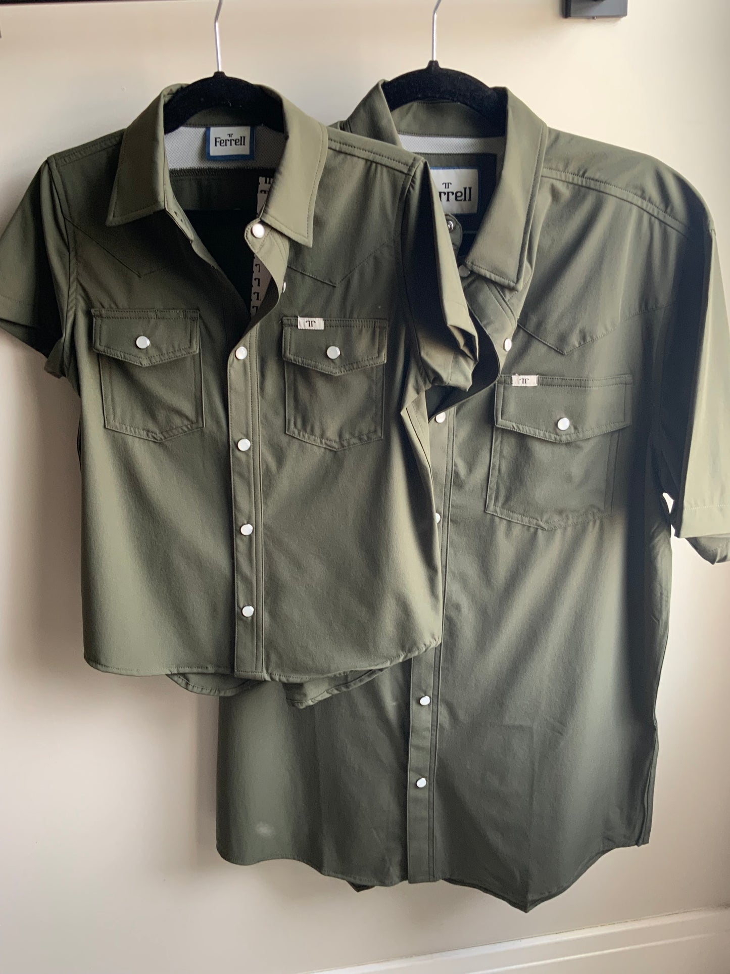 Olive Ferrell Snap Shirt