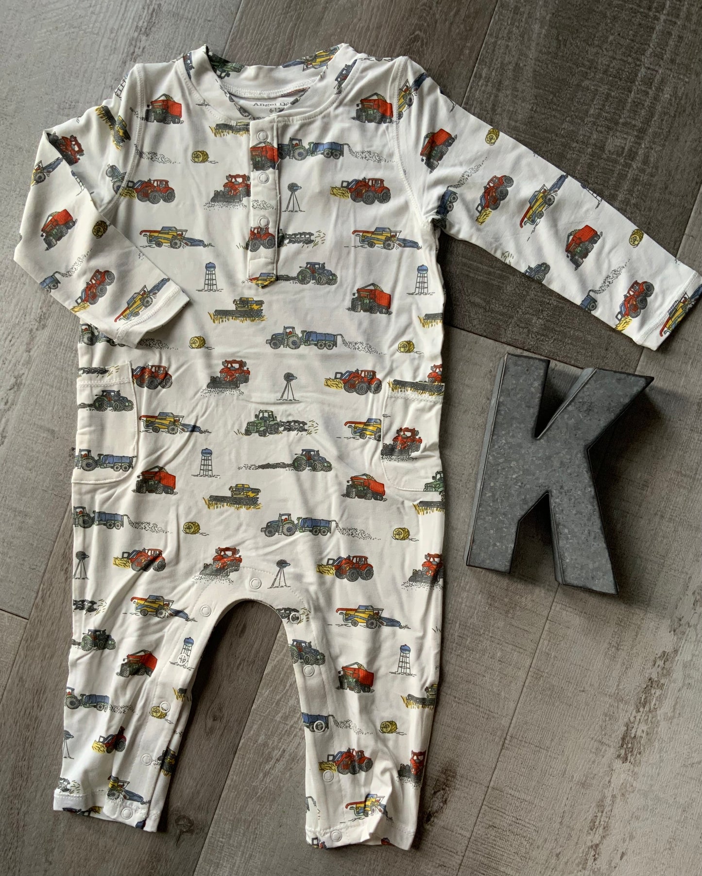 Farm Machines Romper
