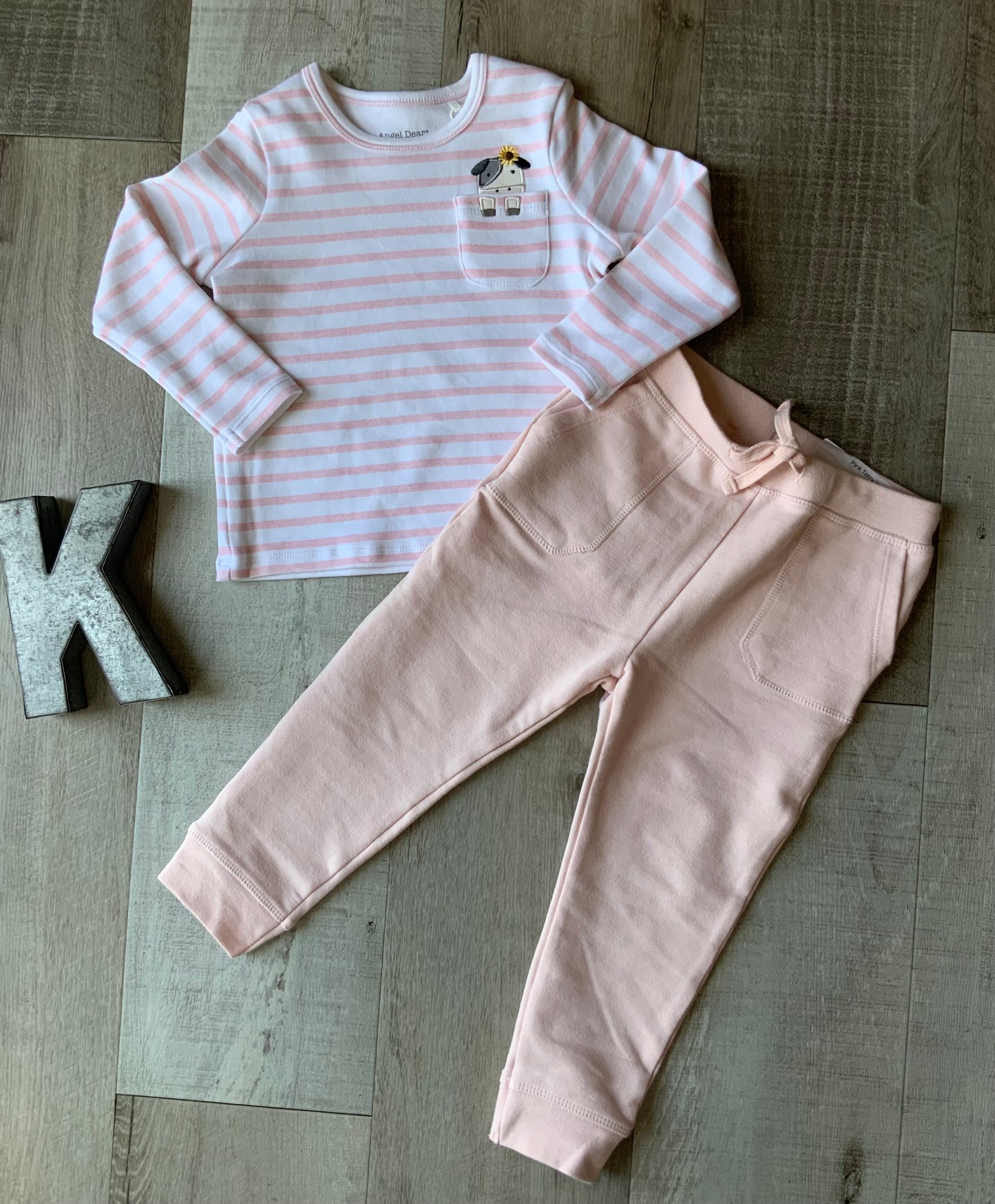 Pink Cows LS Shirt