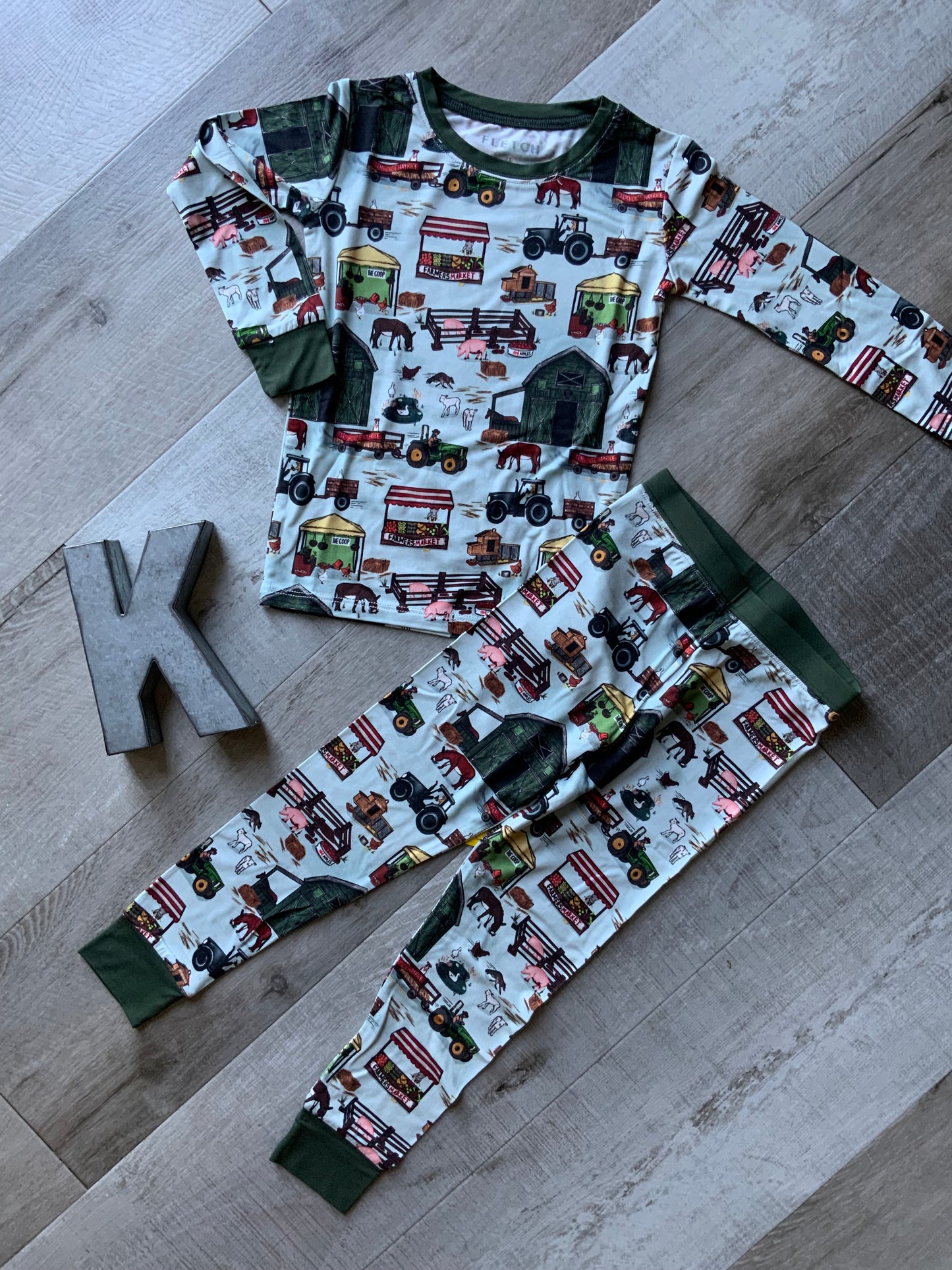 Farm Fresh Bamboo Pj Set