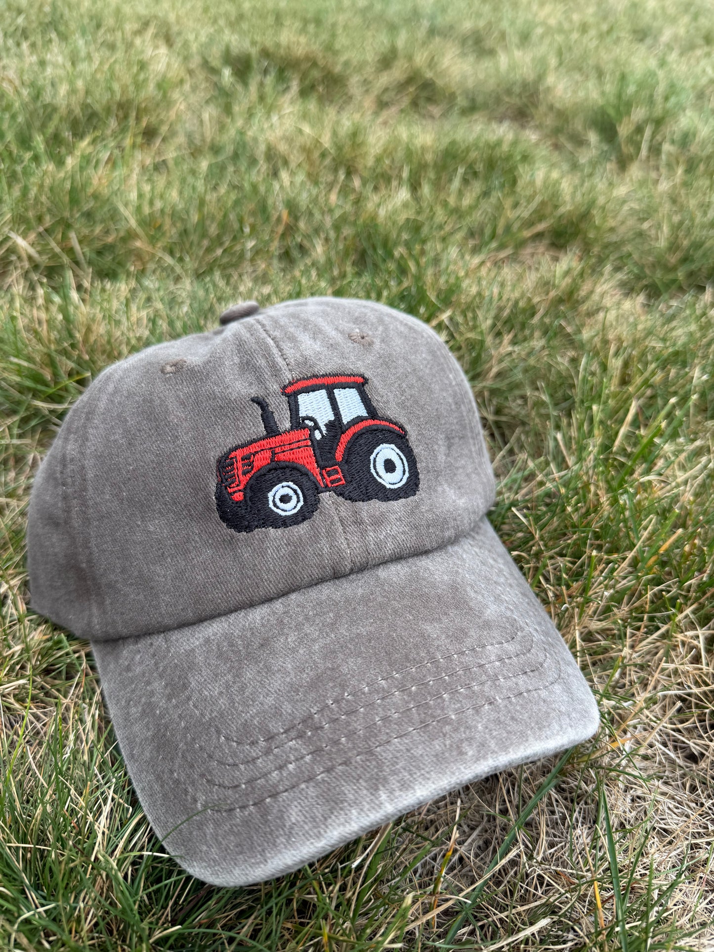 Classic Red Tractor Youth Hat