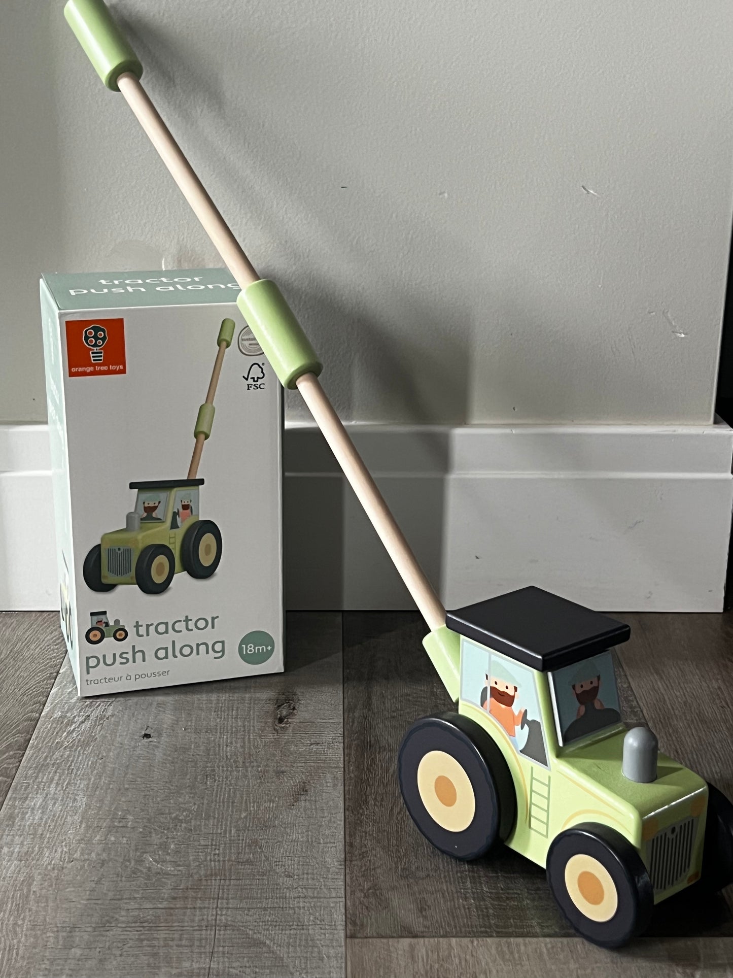 Tractor Push Toy