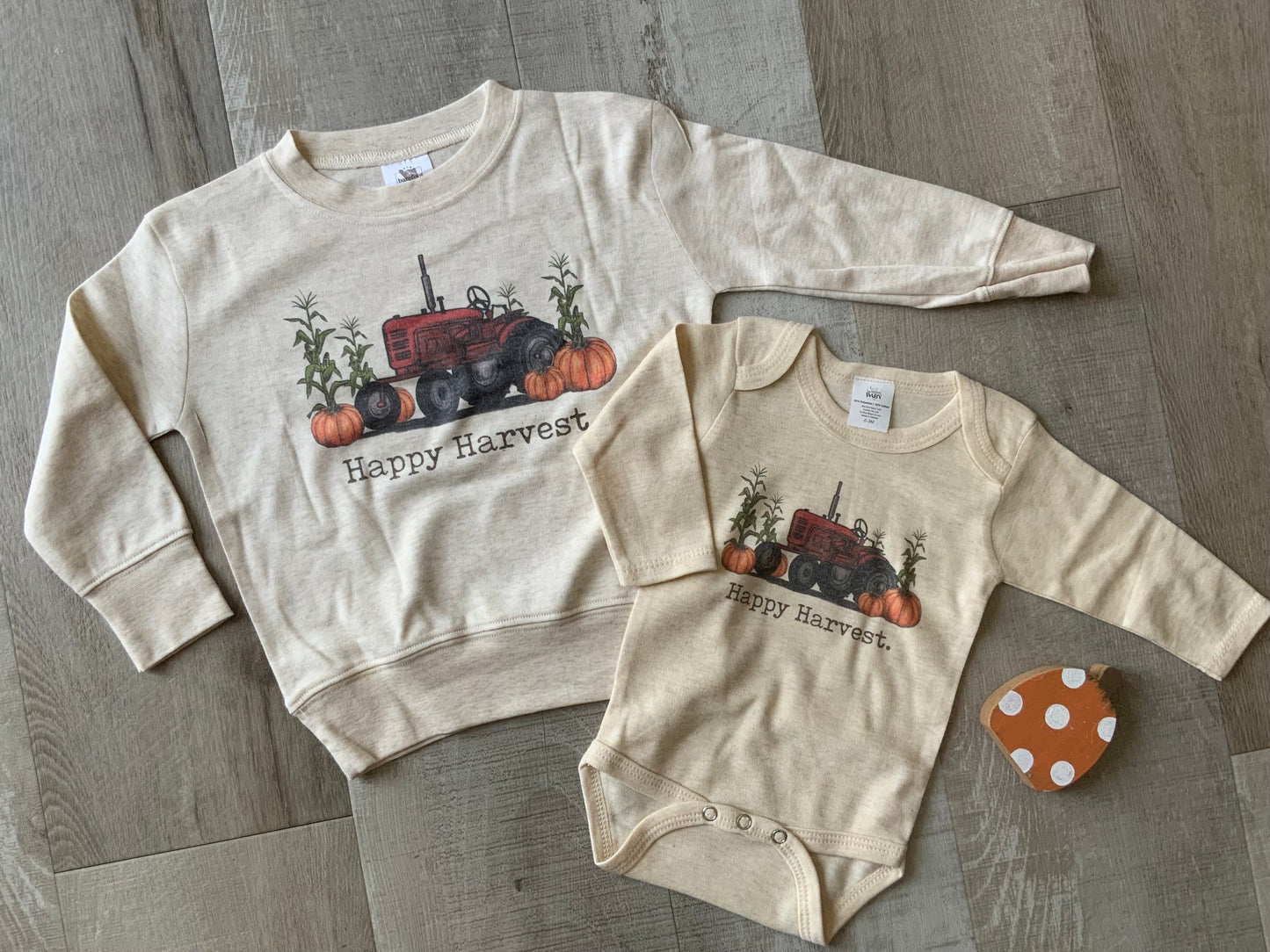 Happy Harvest Red Long Sleeve Top