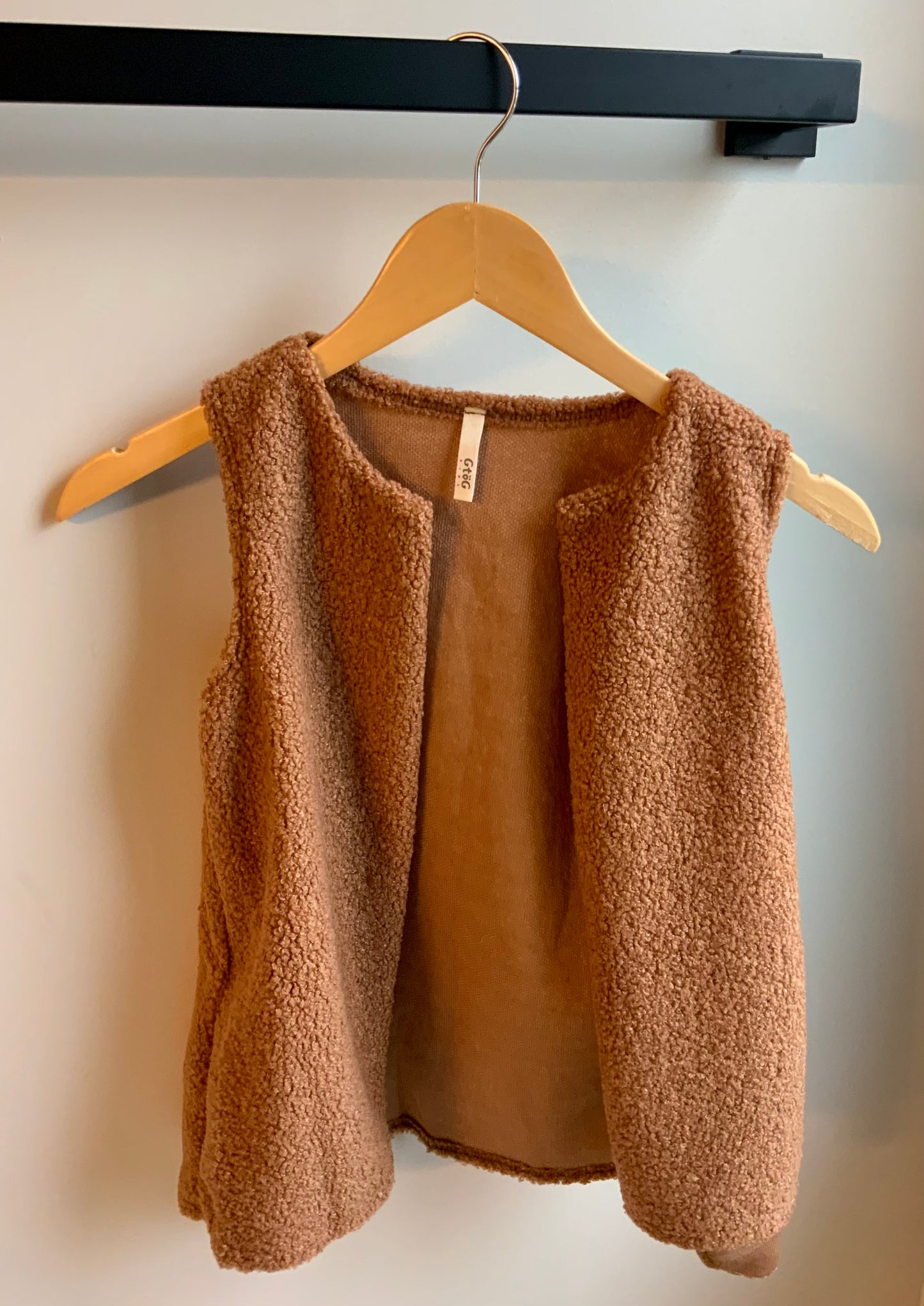 Camel Poodle Vest