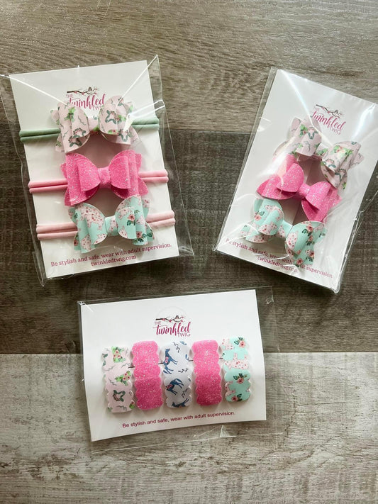 Livestock Glitter Custom Bows