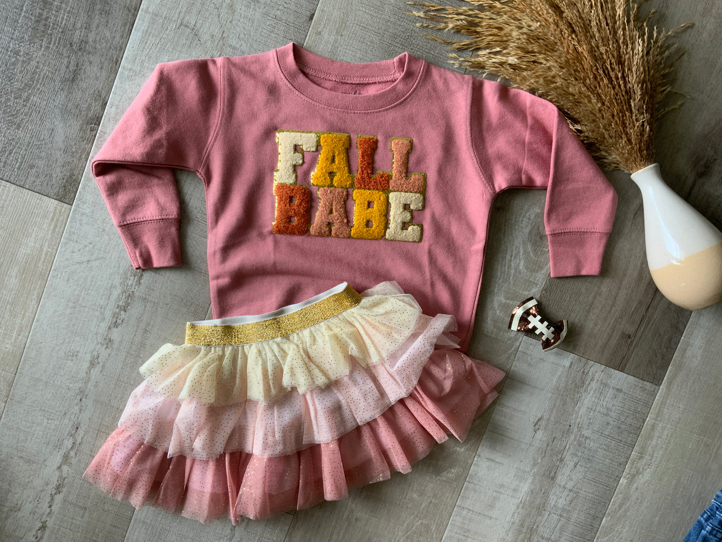 Boho Blush Petal Tutu