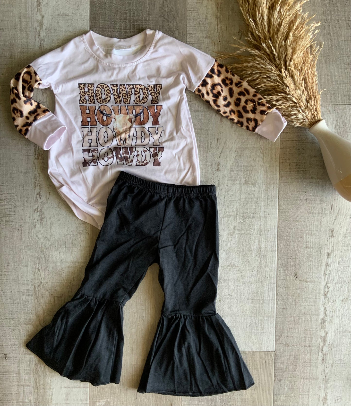 Howdy Leopard Onesie