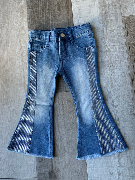 Flare Denim with Jewels