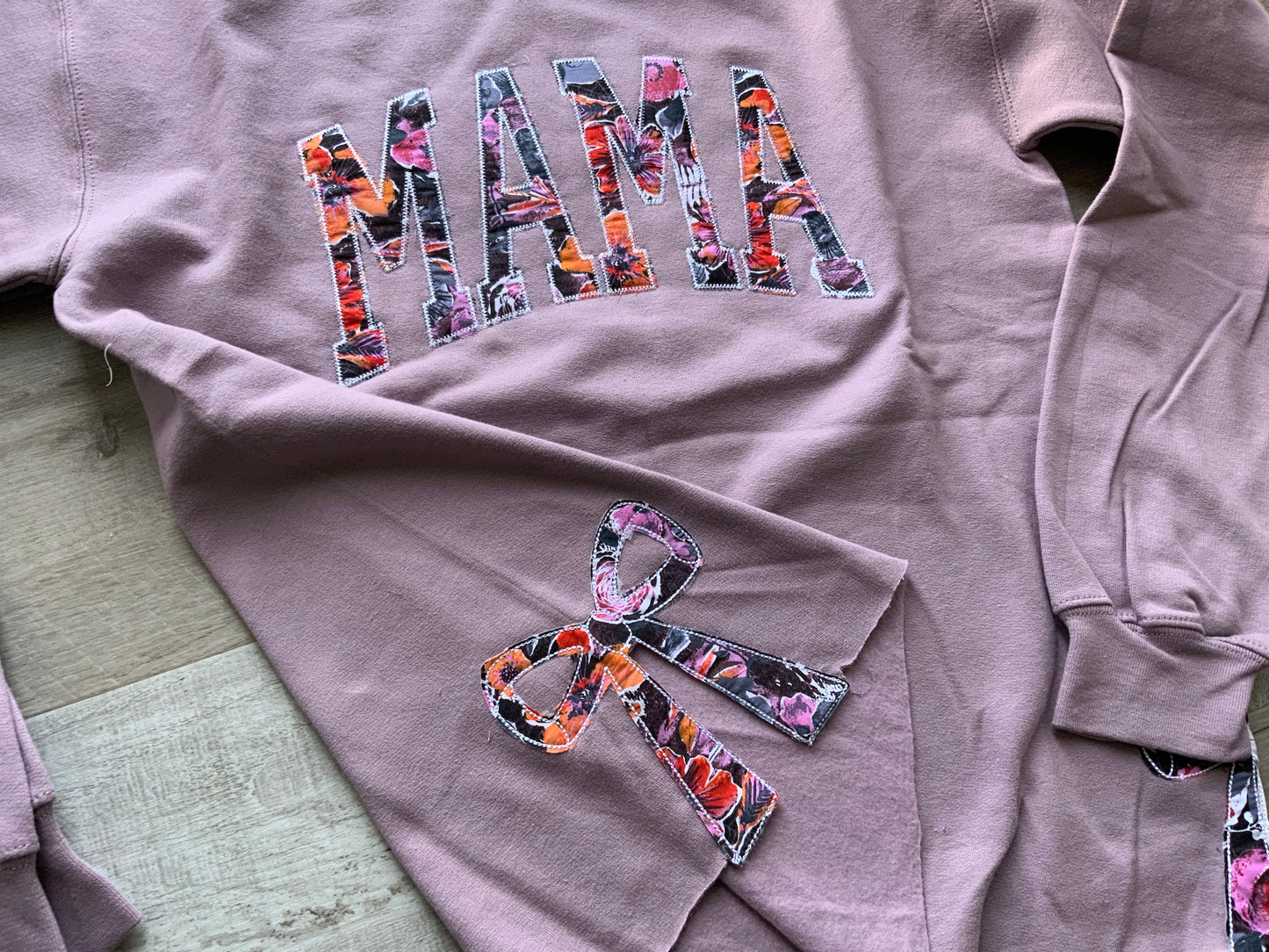 MAMA Bow Handmade Soft Purple