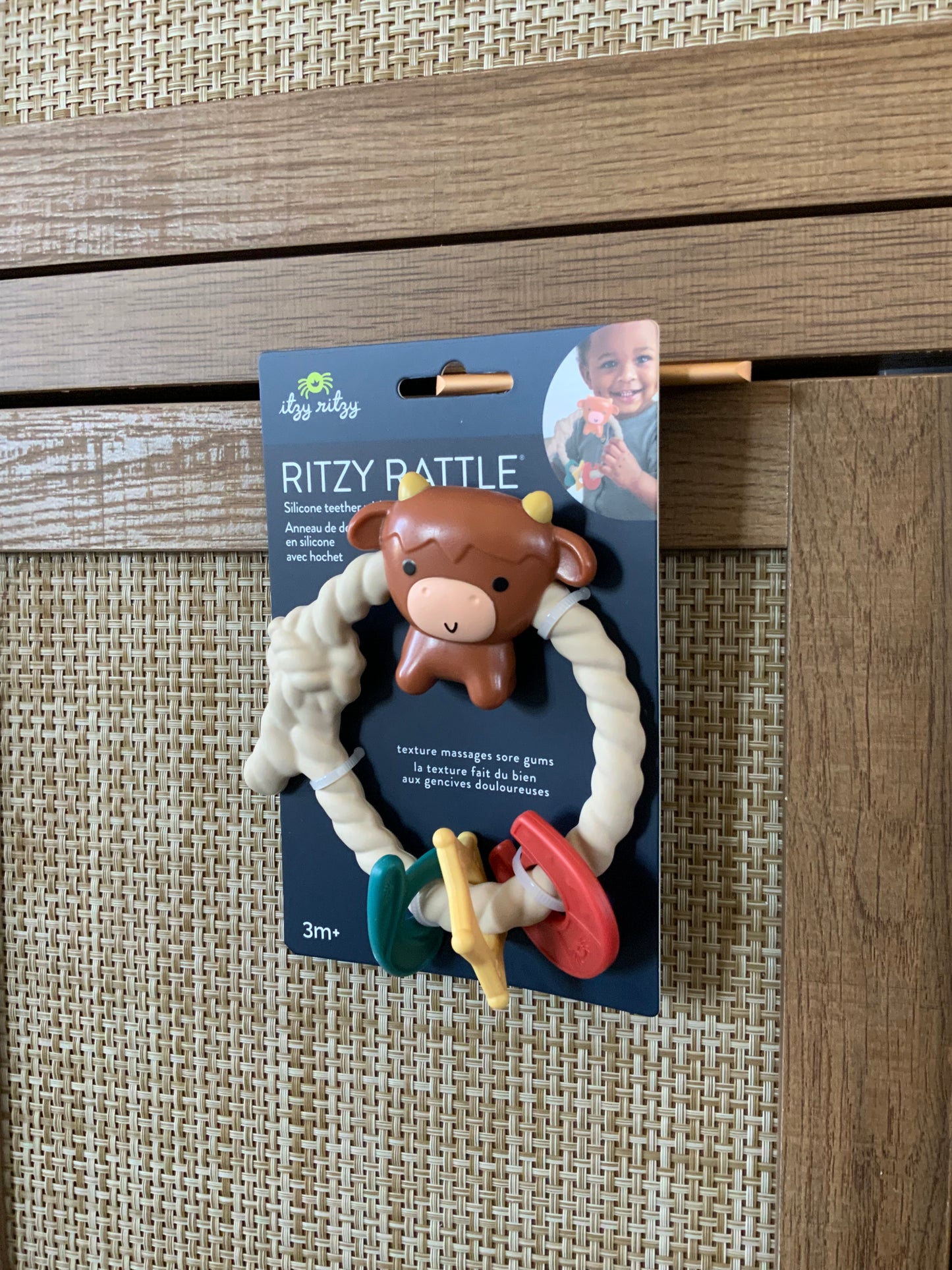 Itzy Highland Cow Rattle