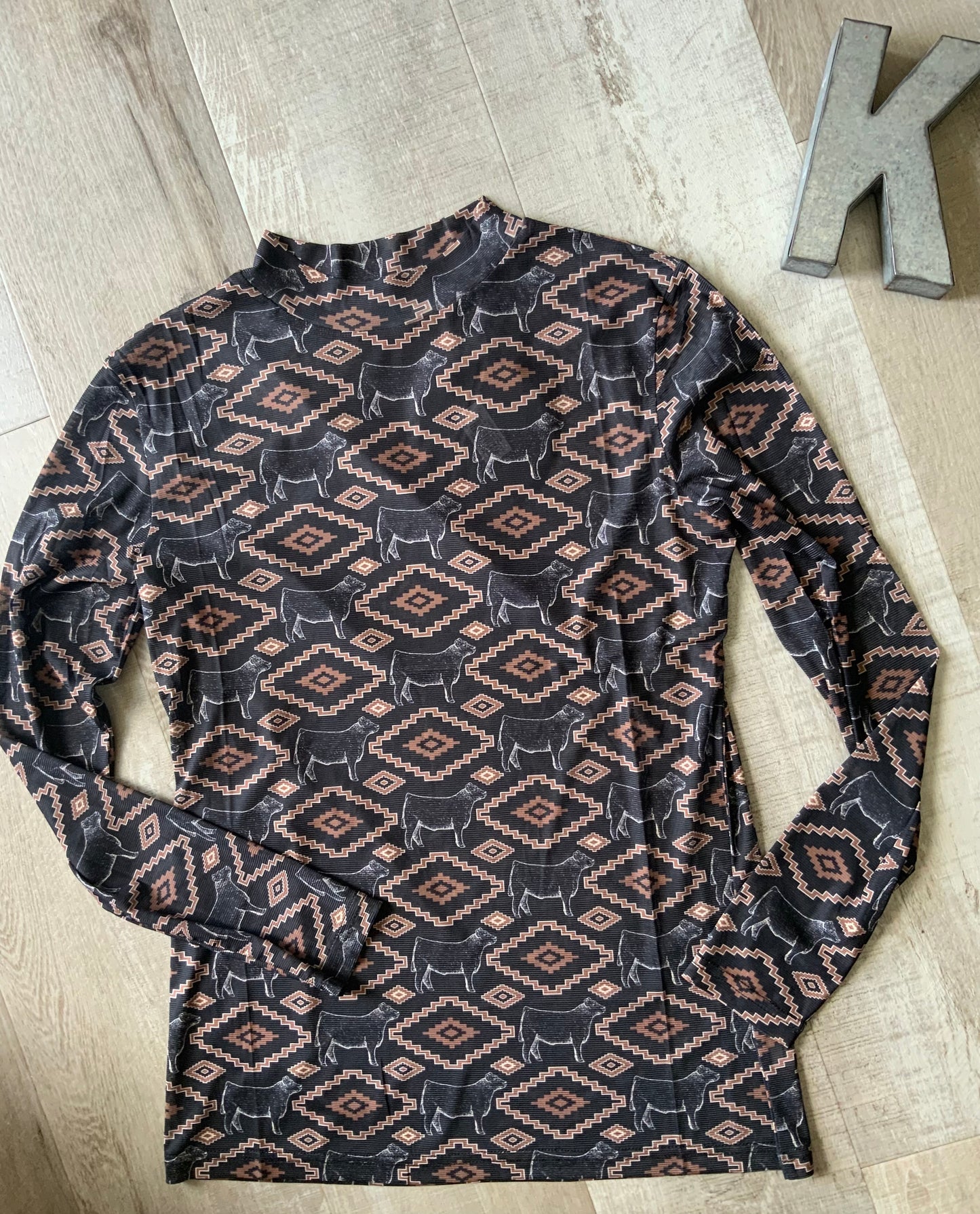 Show Me Your Steer Mesh Top