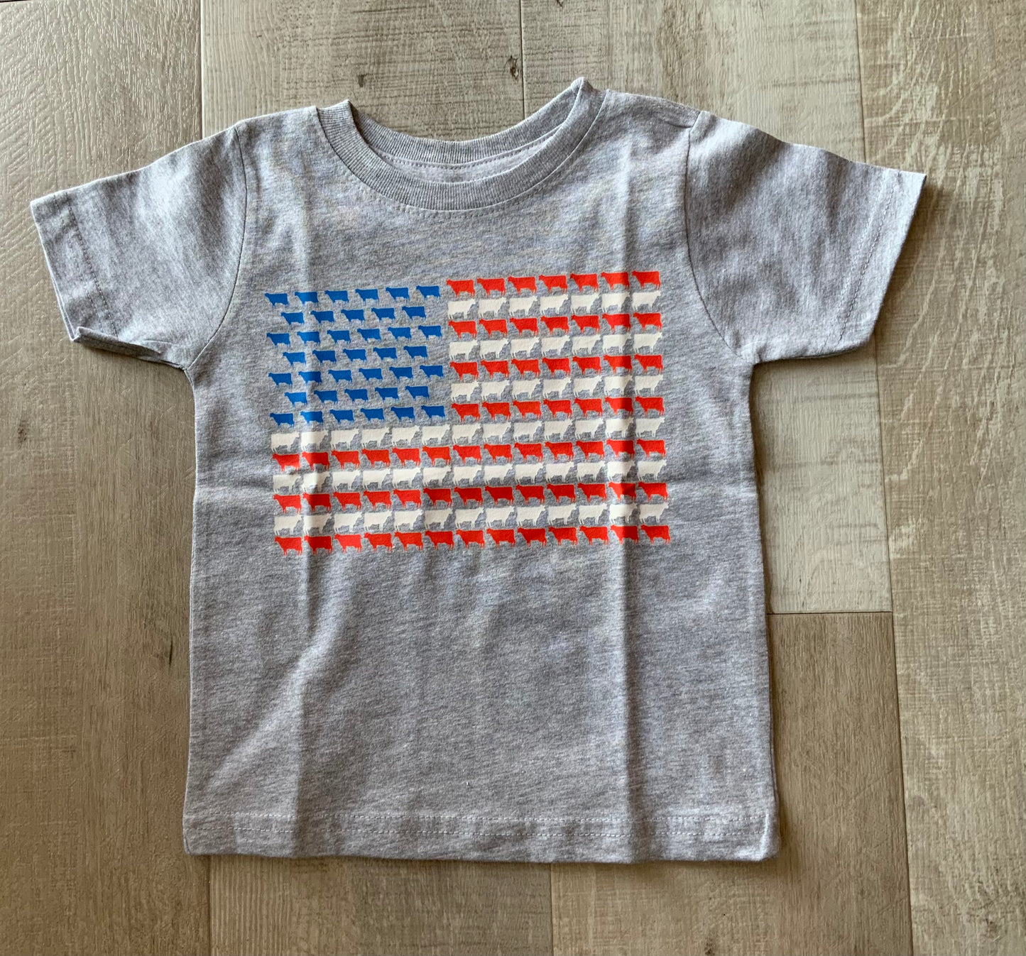 Cattleman Flag T-shirt