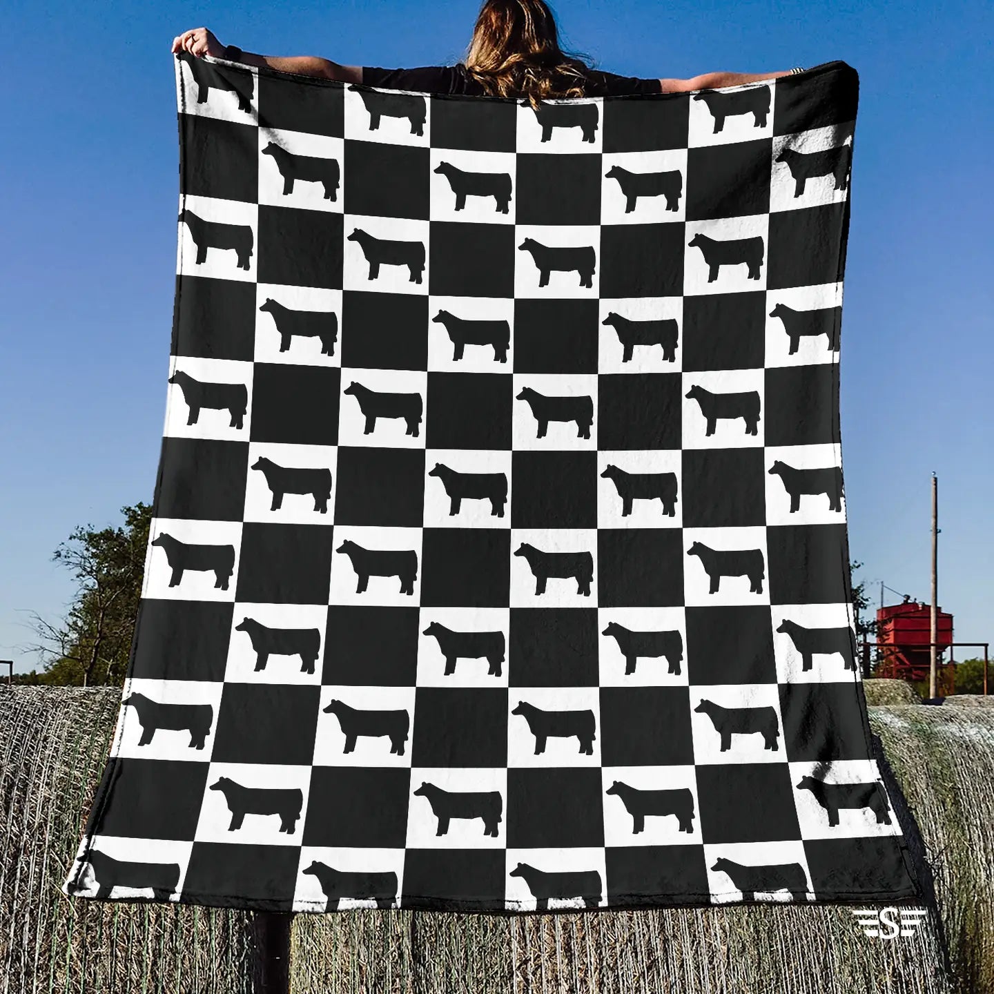 Livestock Checkered Blankets