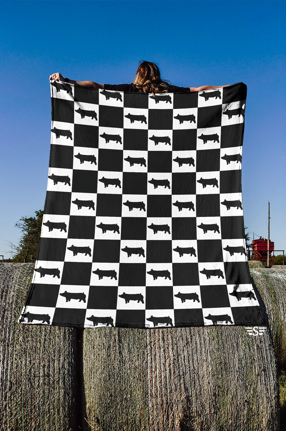 Livestock Checkered Blankets