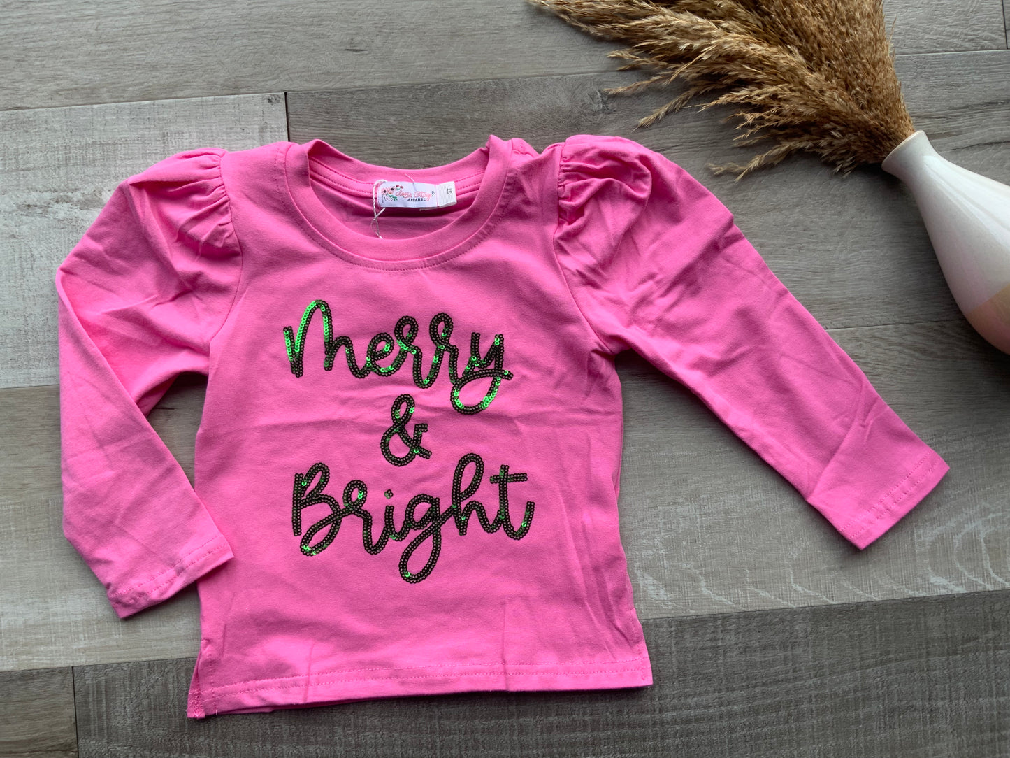 Merry & Bright Sequin Top