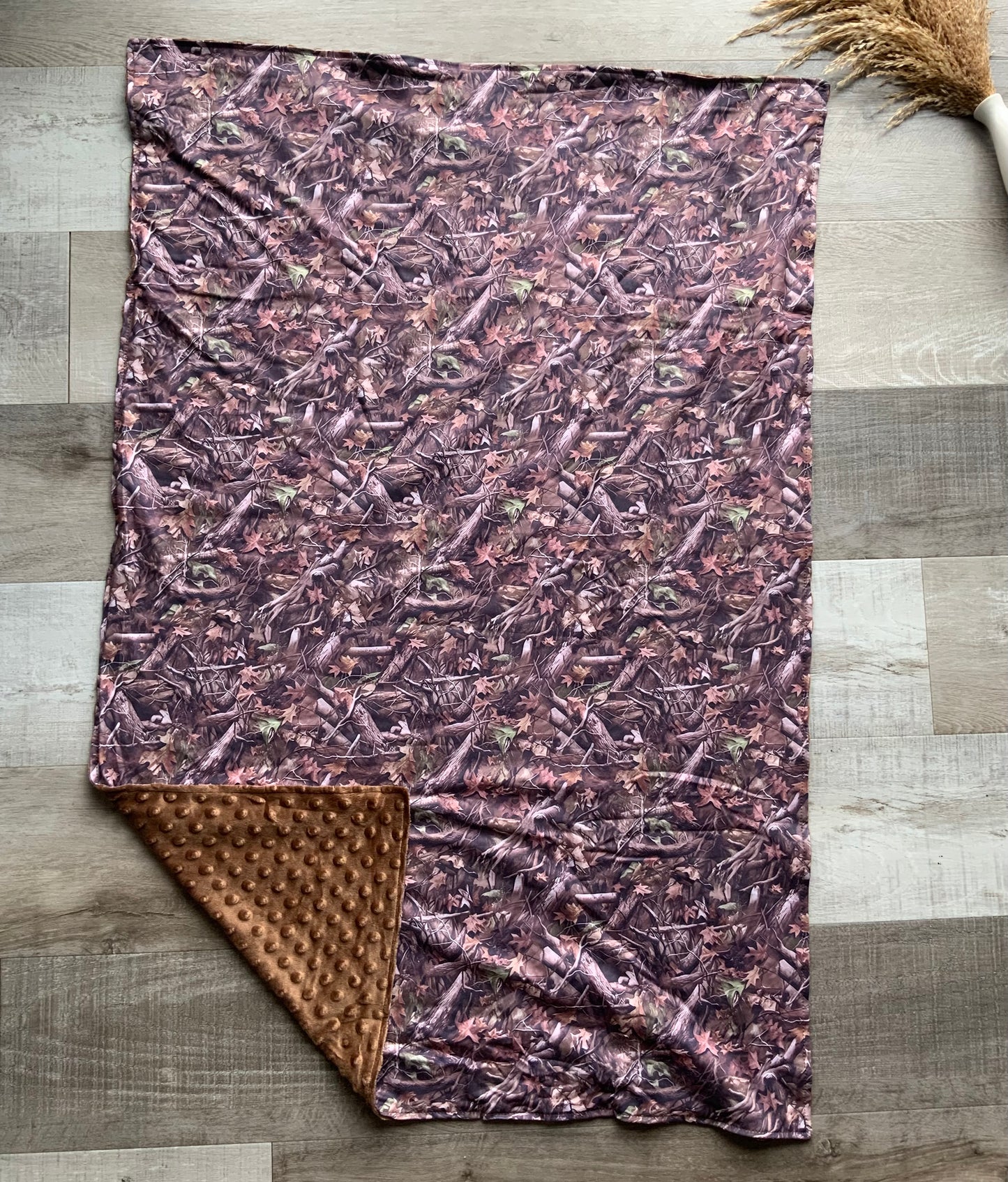 Woody Camo Blanket