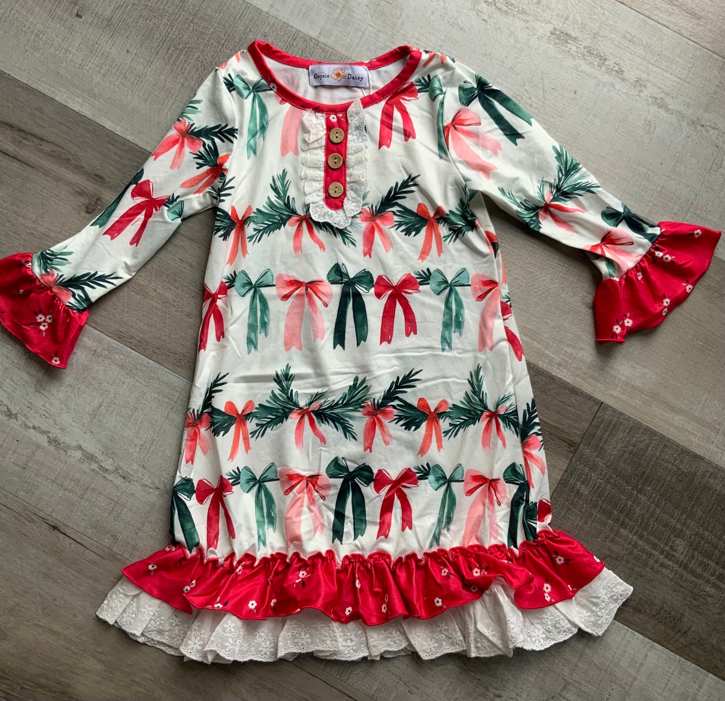 Holly & Bows Nightgown