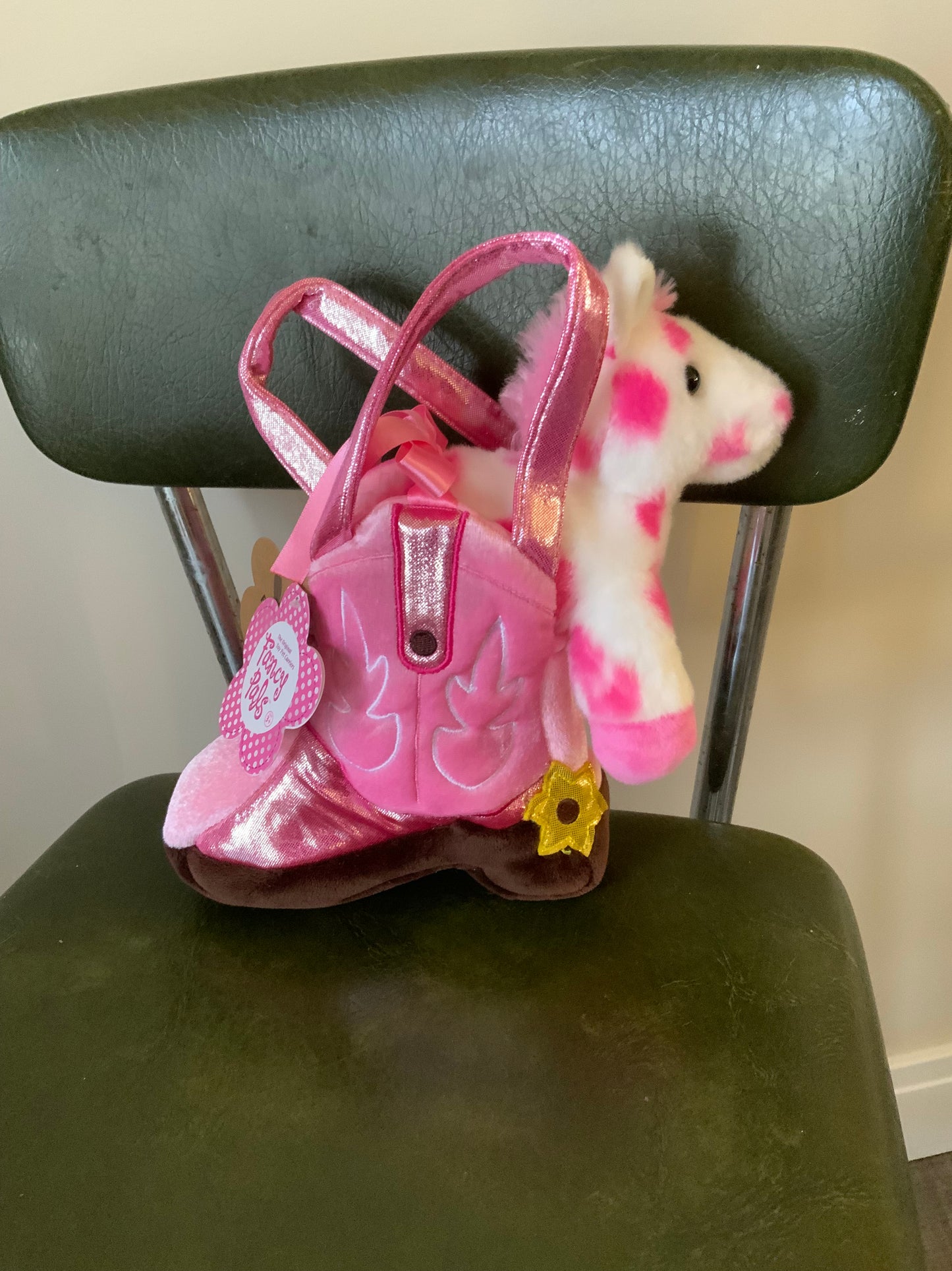 Giddy Up Boot Purse Pony