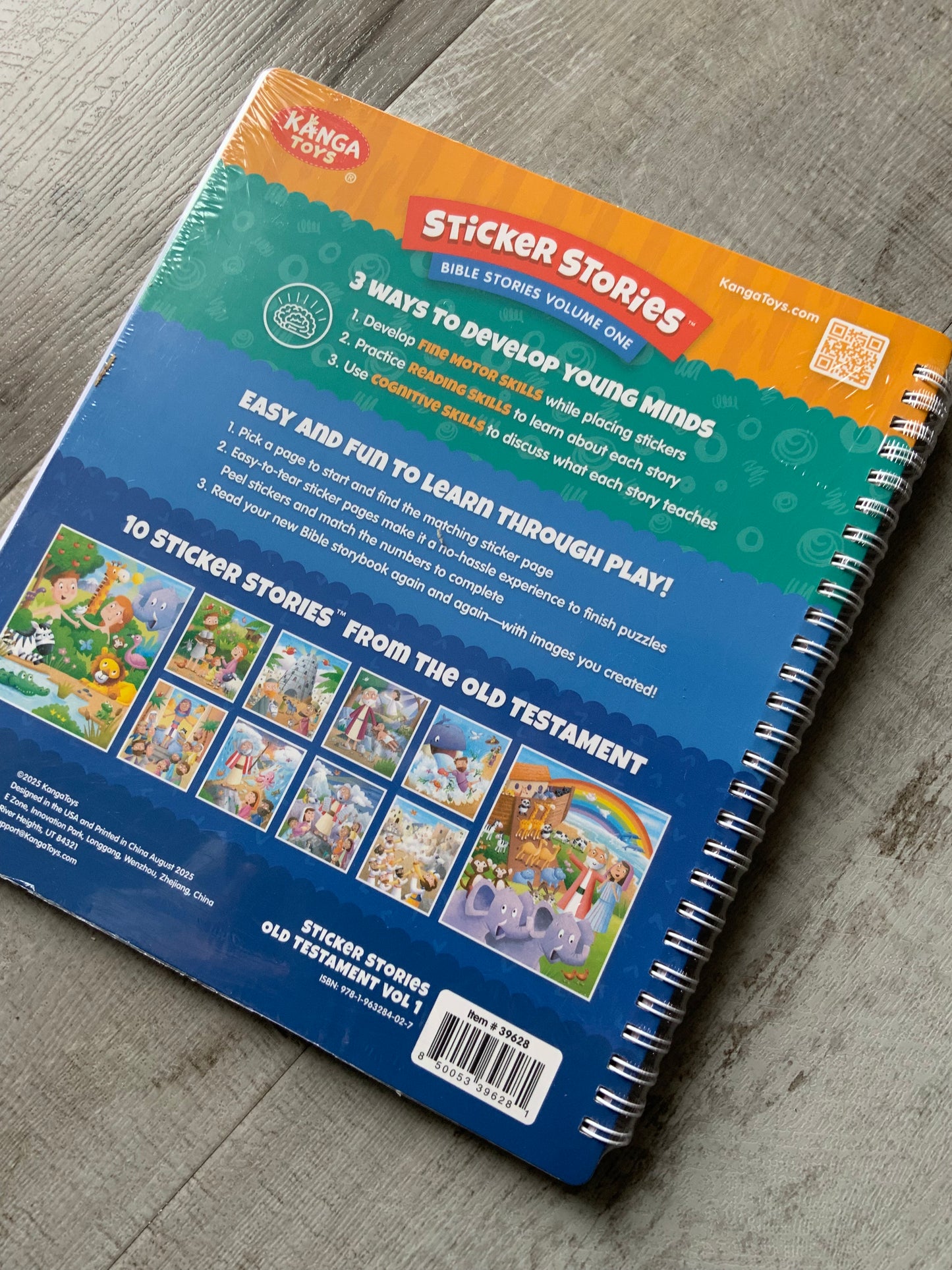 Old Testament Sticker Stories Book