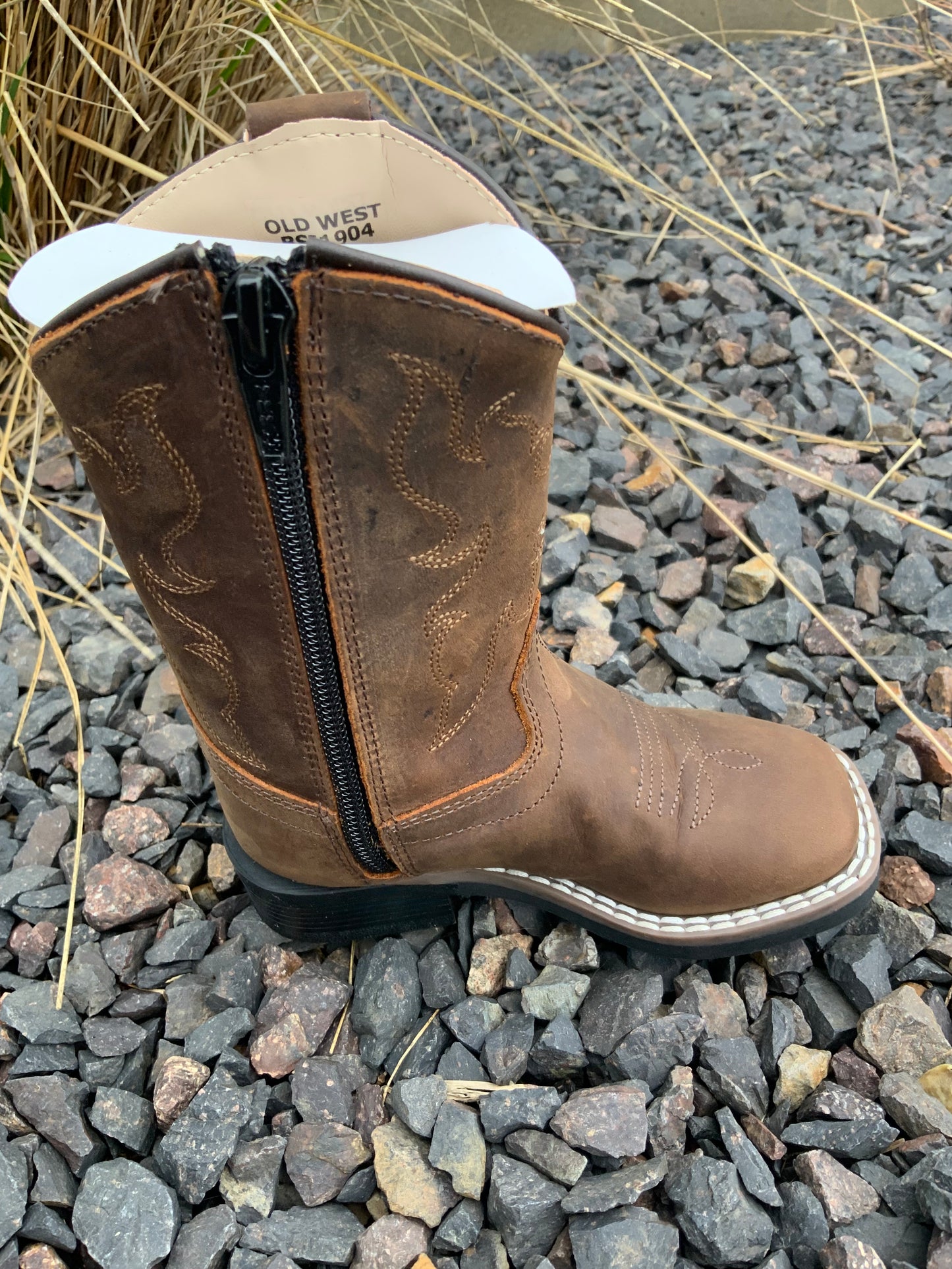Brown Genuine Leather Boots