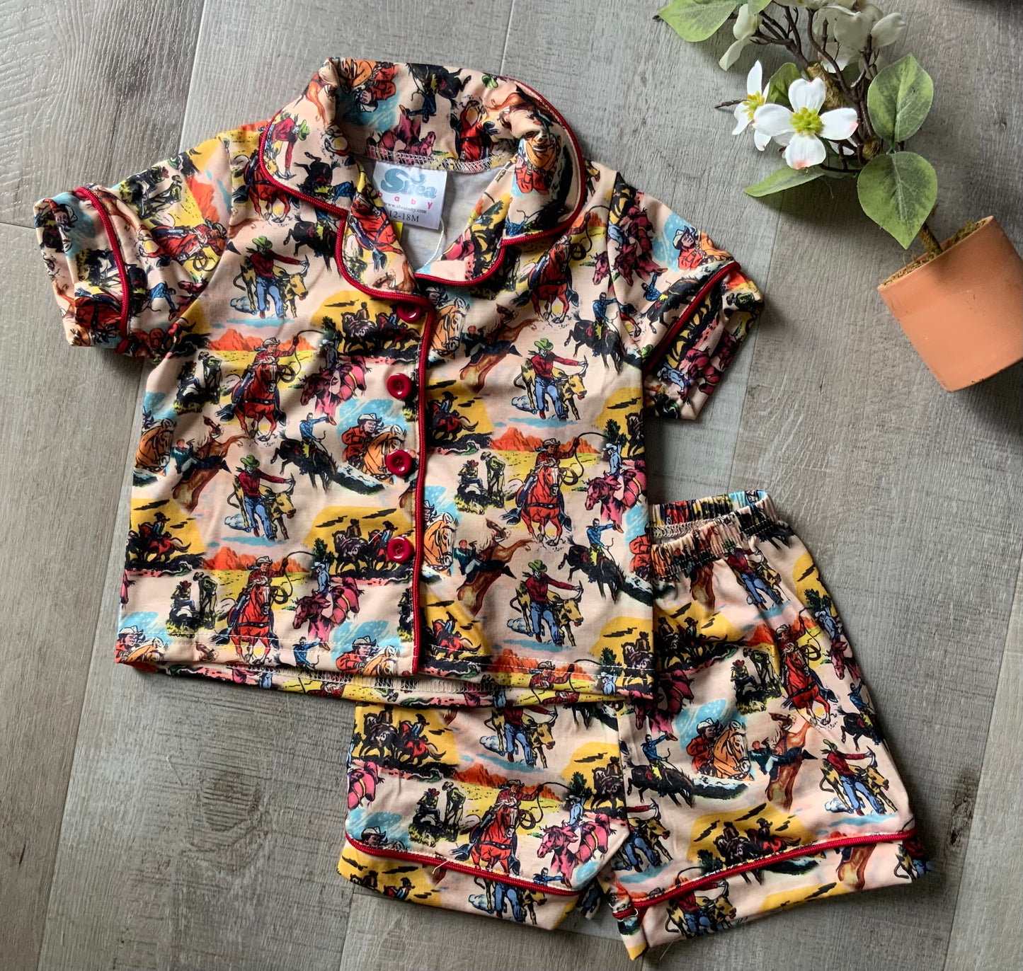 Old West Showdown Pjs