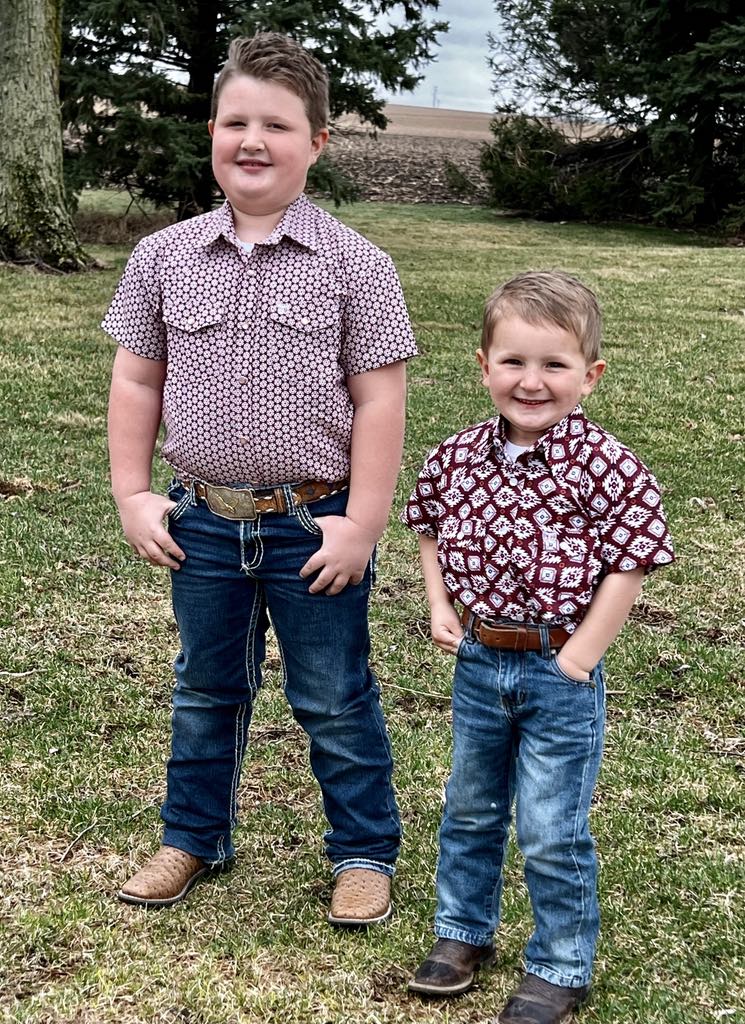 Gearin Up Maroon Pearl Snap