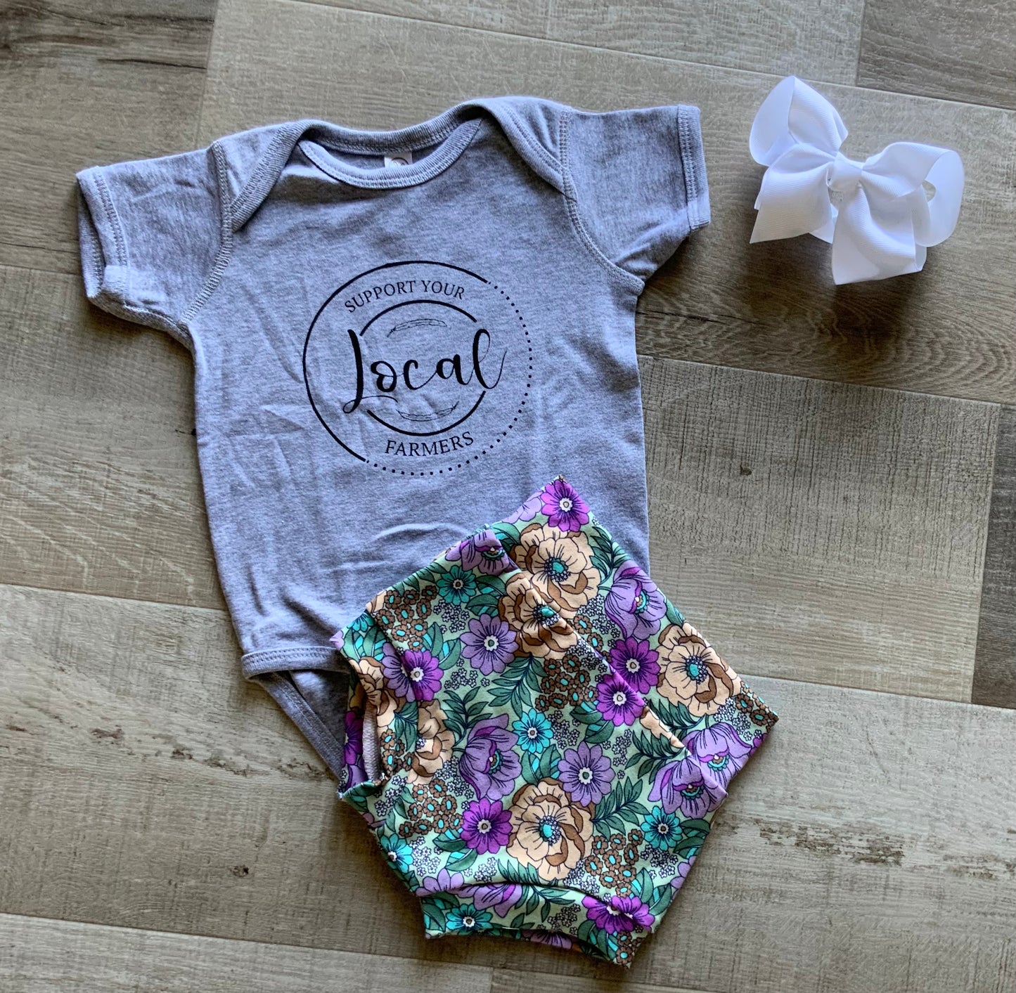 Robin Floral Bummies