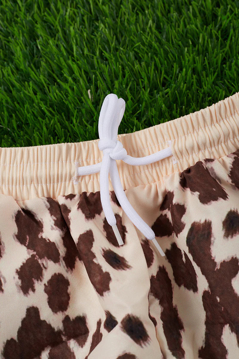 Cowhide Swim Trunks