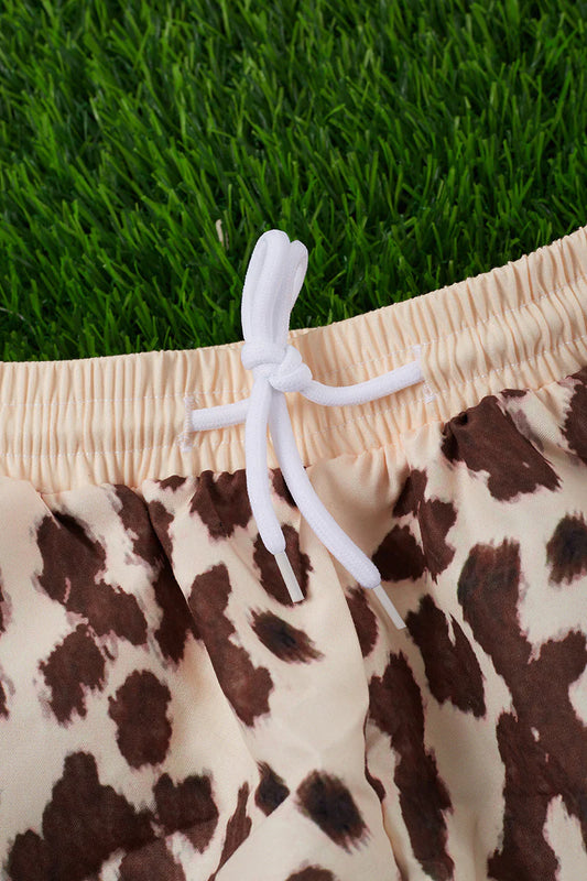 Cowhide Swim Trunks