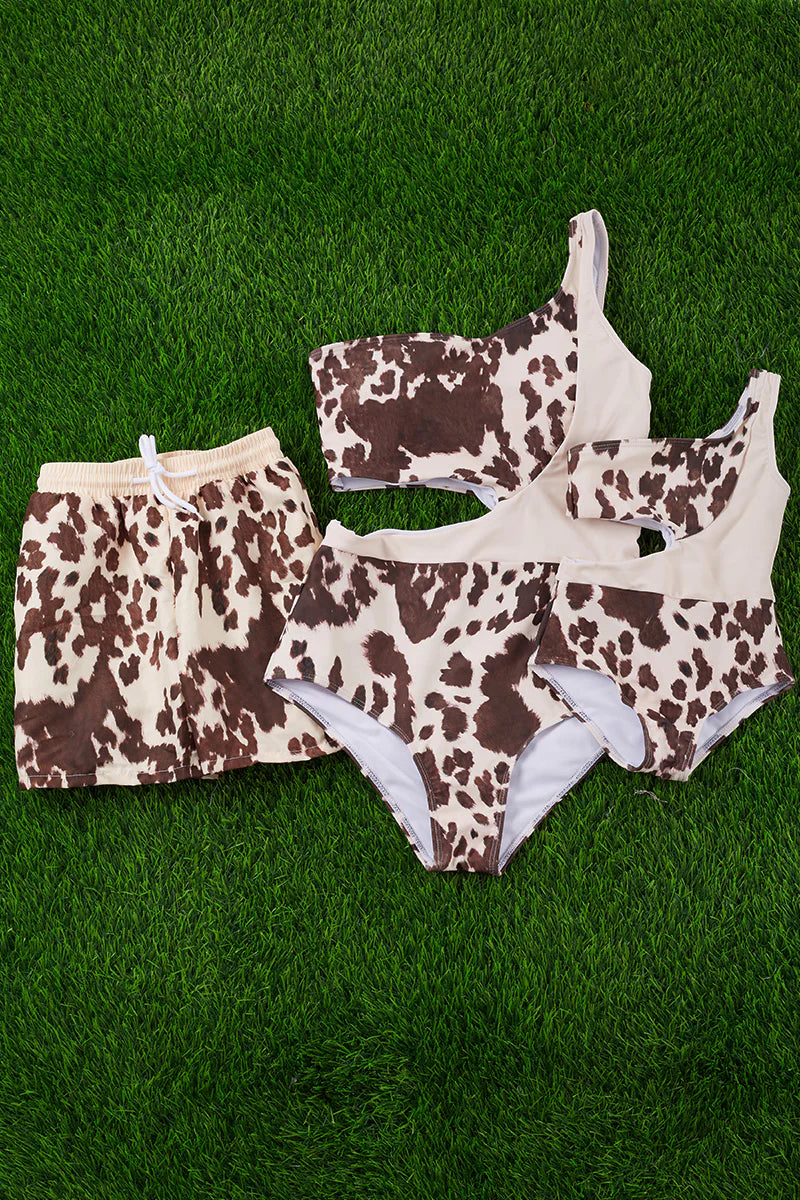 Cowhide Swimsuit