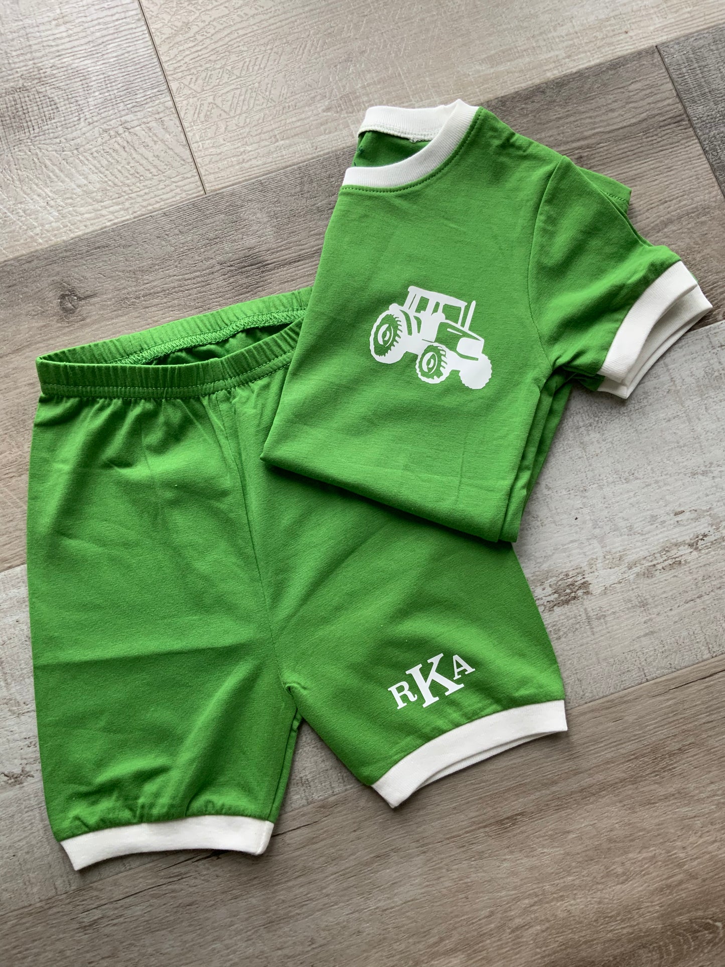 Green Shorts Pjs