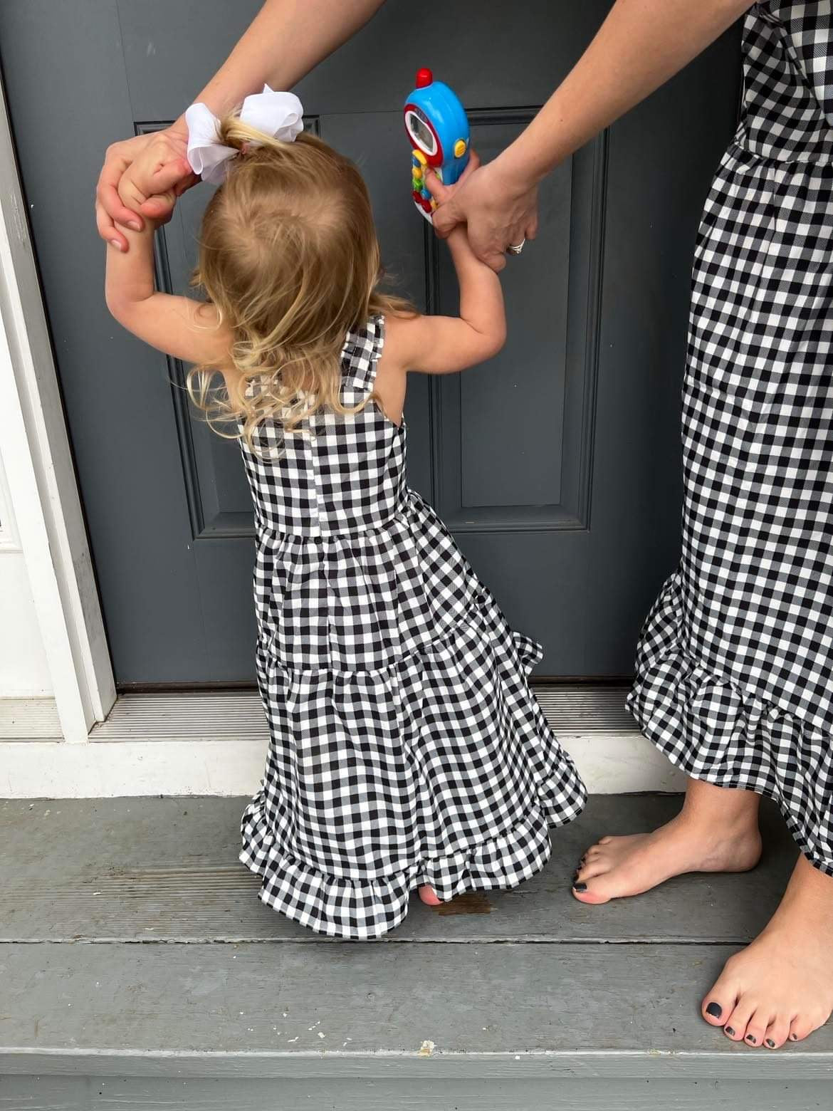 Gingham Mom & Me Maxi Dress
