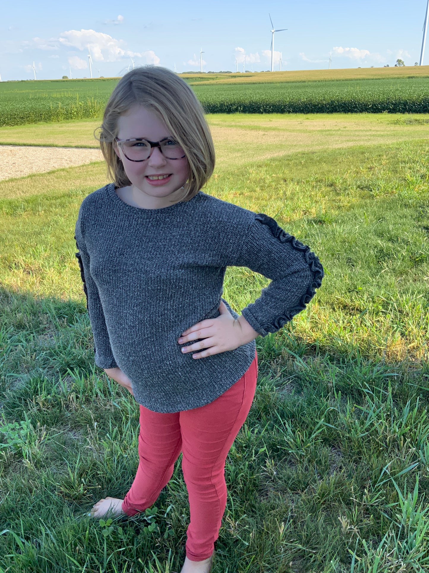 Charcoal Jess Sweater