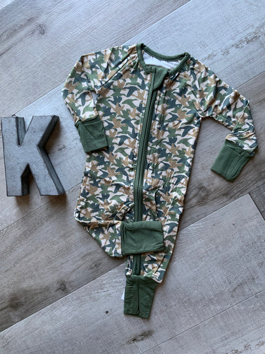 Camo Duck Bamboo Sleeper