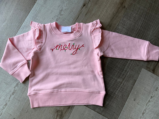 Christmas Lights Merry Sweatshirt