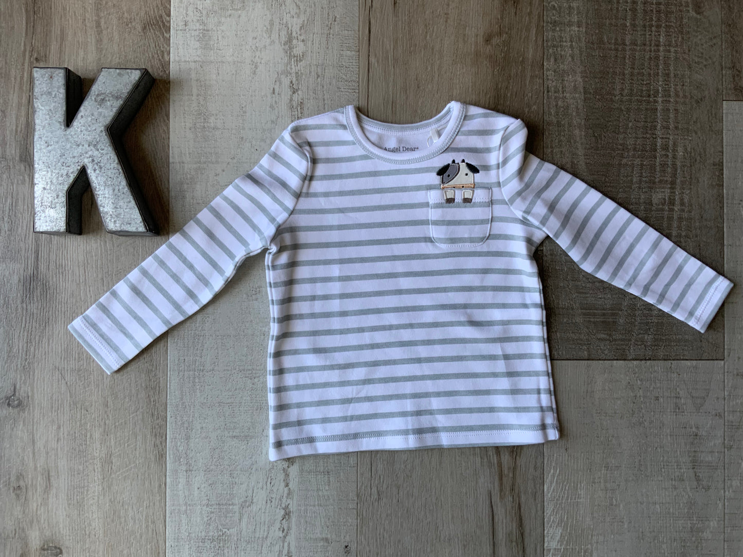Gray Cows LS Shirt