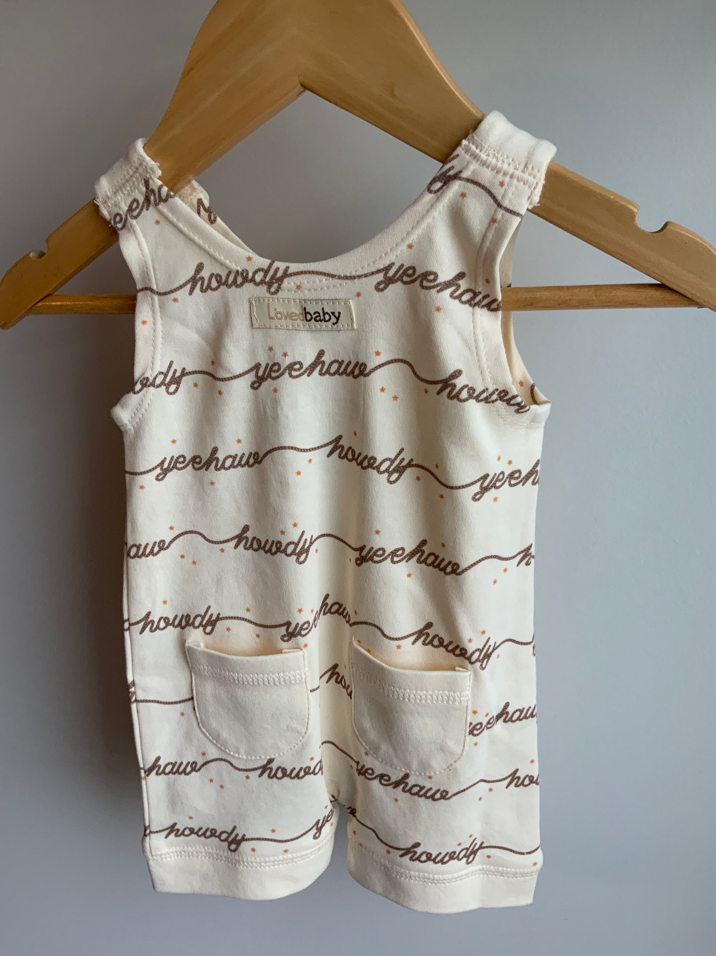 Howdy Organic Sleeveless Romper