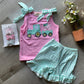 Tractor Tots Embroidered Ruffle Outfit