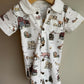 Organic Short Sleeve Farm Romper