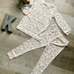 Floral Fawn Long Sleeve Pjs