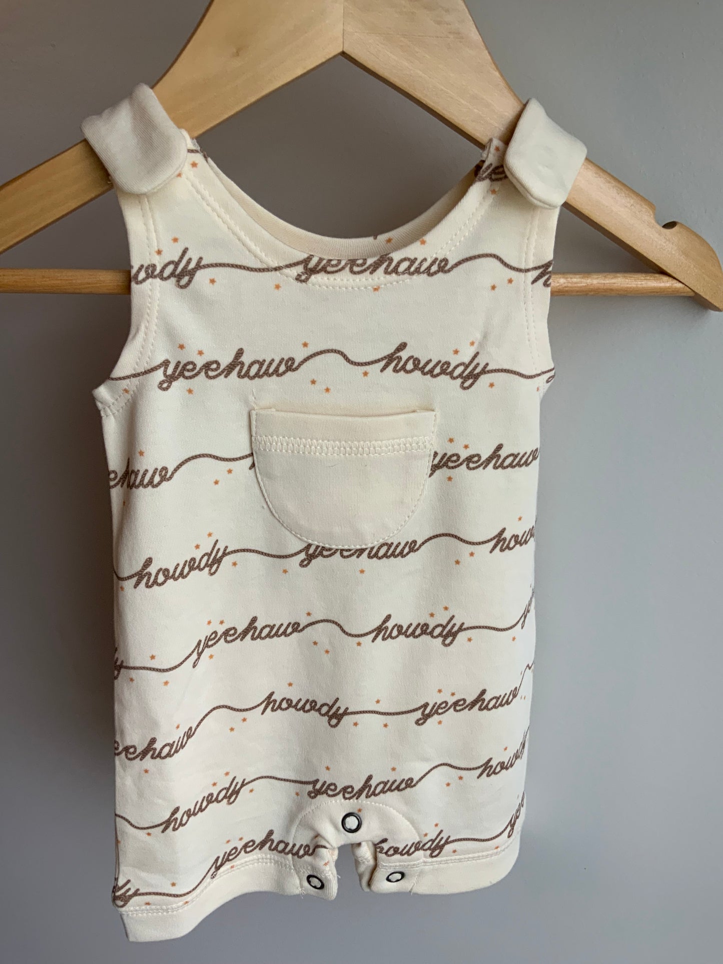 Howdy Organic Sleeveless Romper