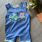 Tractor Tots Embroidered Bubble Romper