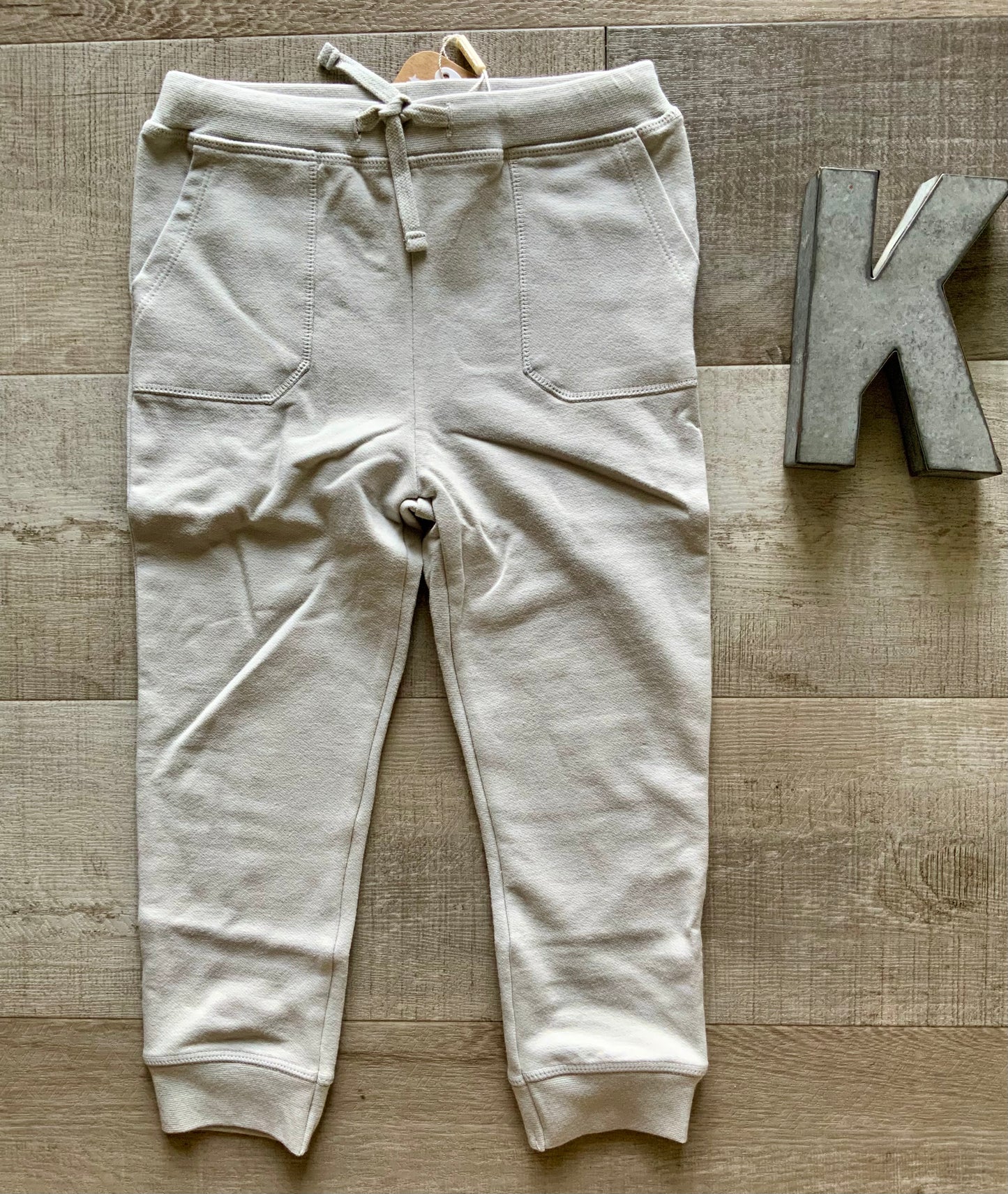 Gray Terry Jogger Pants
