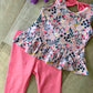 Berry Breeze Capri Set