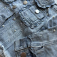 Scalloped Pearl Denim Jacket