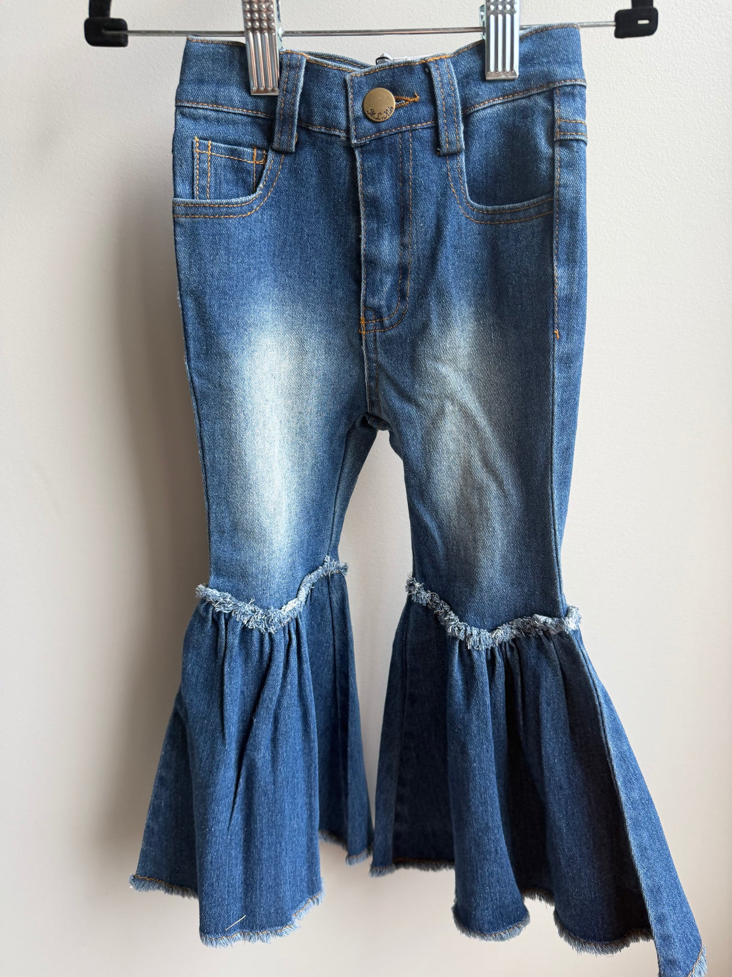 Fringe Bell Denim Jeans
