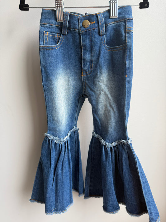 Fringe Bell Denim Jeans