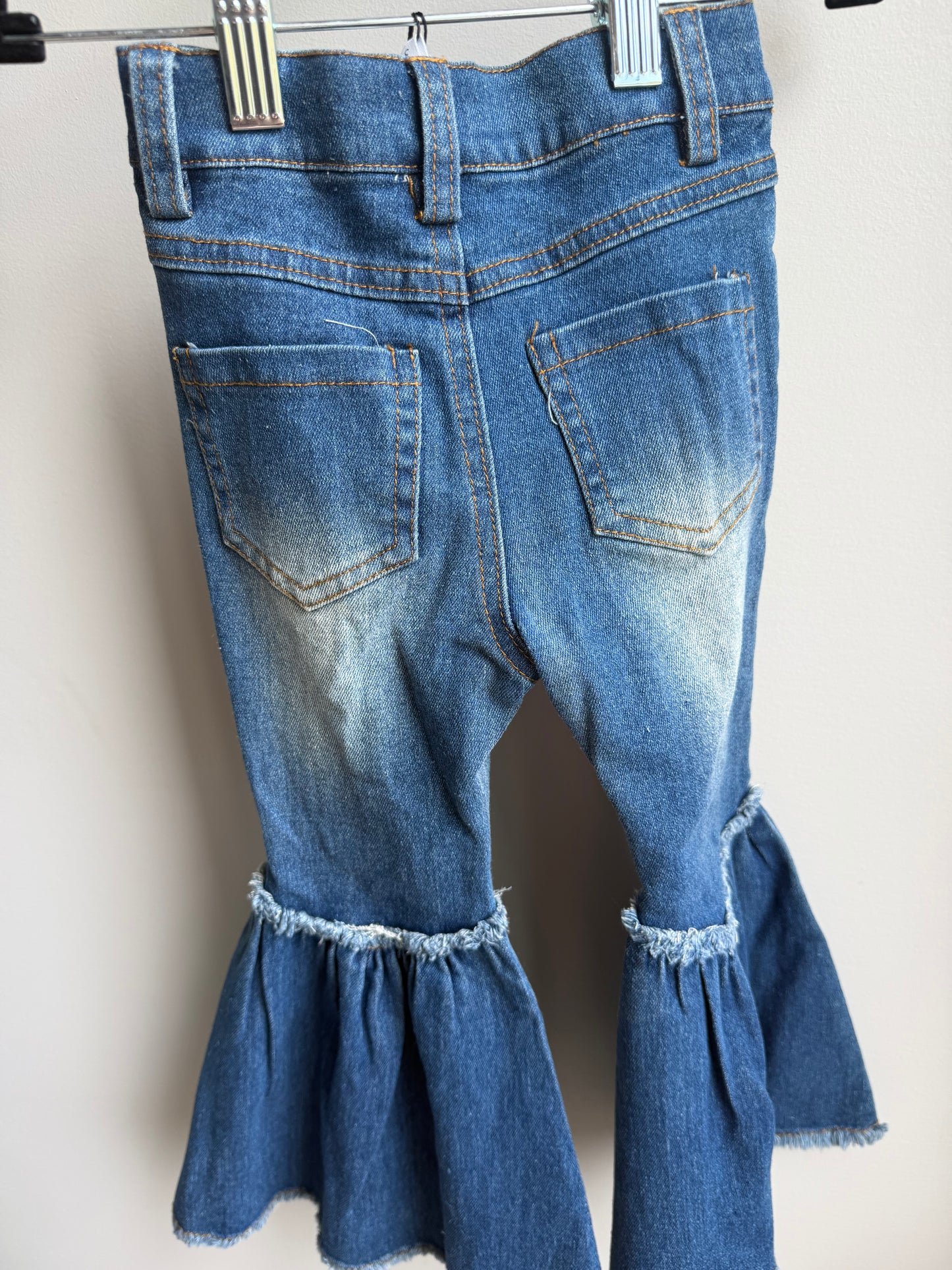 Fringe Bell Denim Jeans