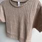 Taupe Weaved Sweater